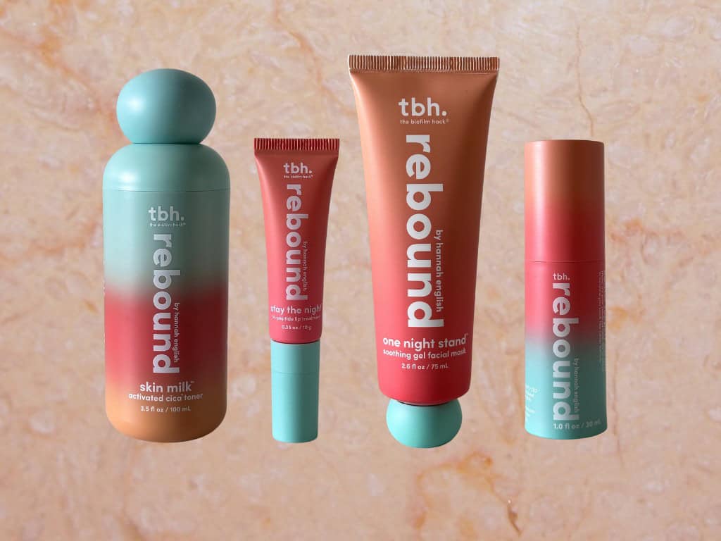 A Full Review of The Rebound Range From Tbh Skincare And Hannah Collingwood  English – White Rabbit Social