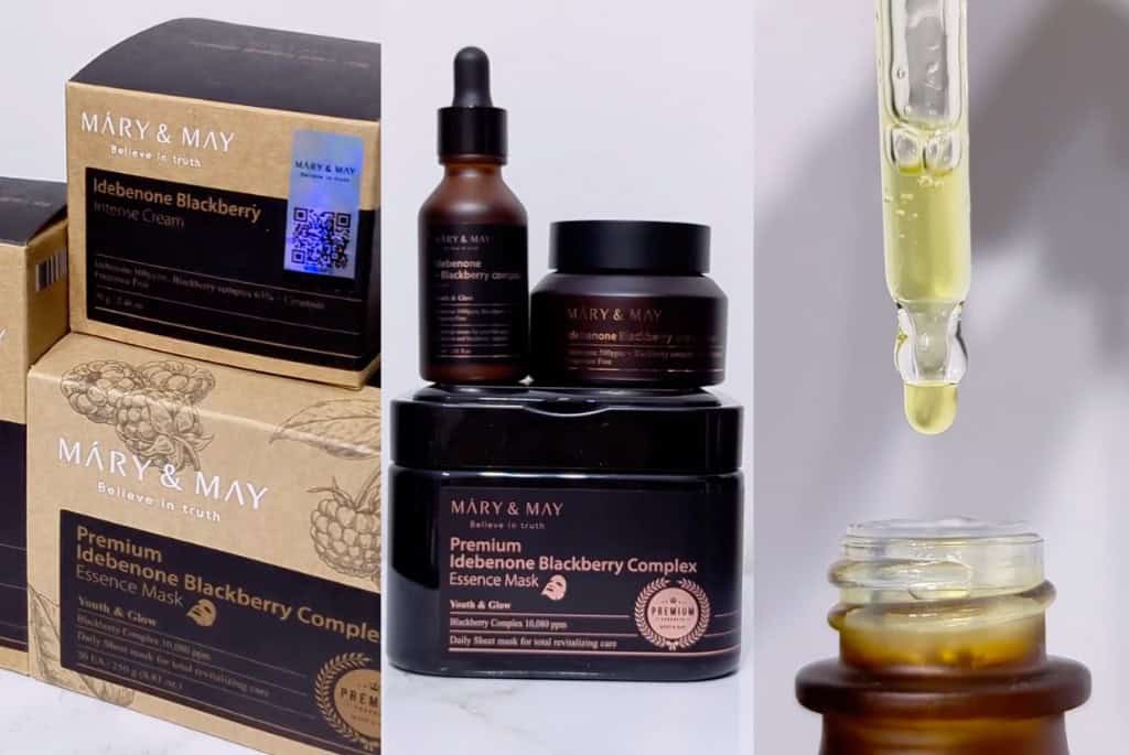 K-Beauty Mary And May Idebenone + Blackberry Range Review
