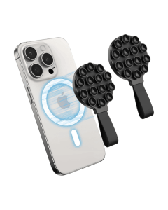 Drone camera stabiliser accessory for smartphones.