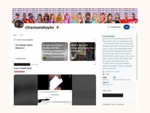 R/travisandtaylor subreddit community.