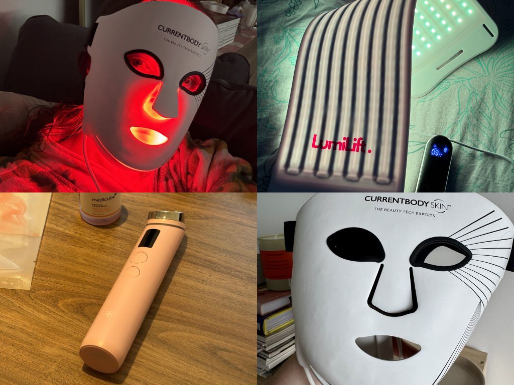 We Tried 5 LED Masks And Devices. Some Were Great, Others Were Meh
