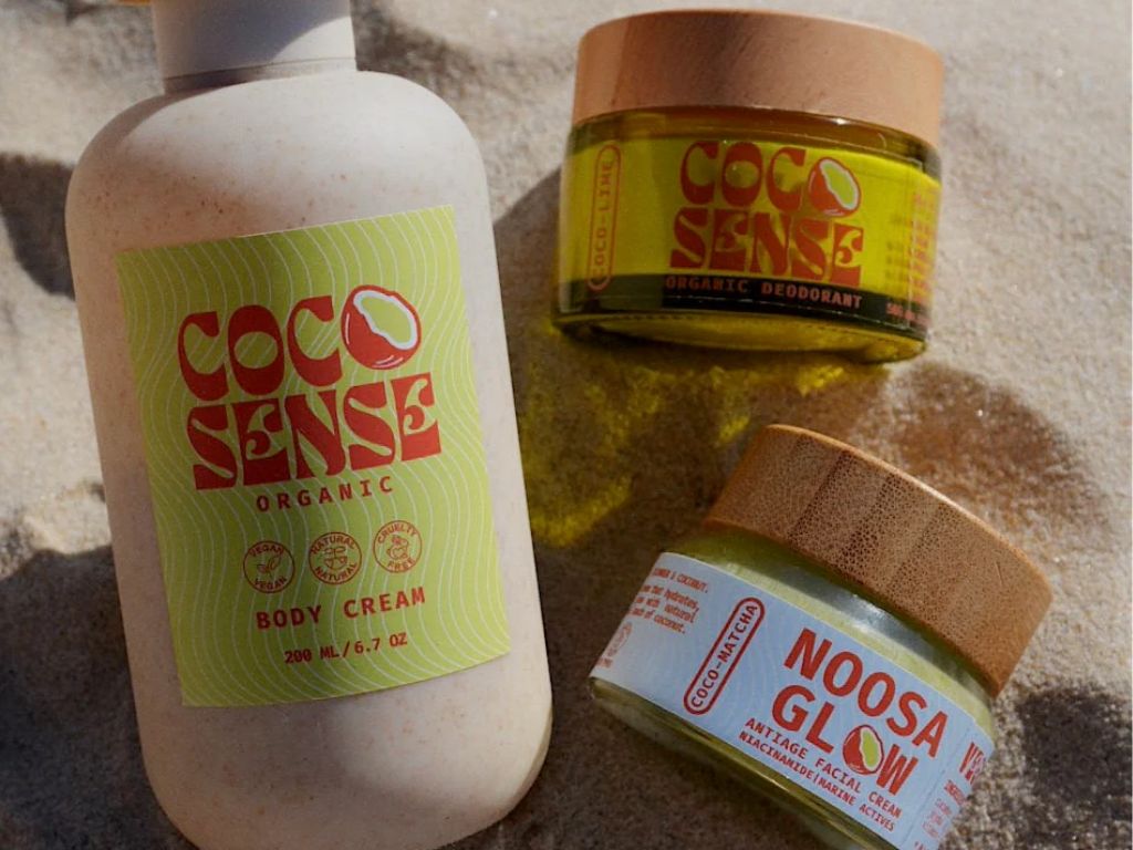 Coco Sense Organic Noosa Glow body care range