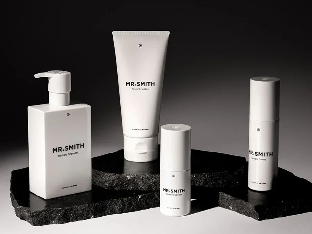 Mr. Smith Restore haircare range
