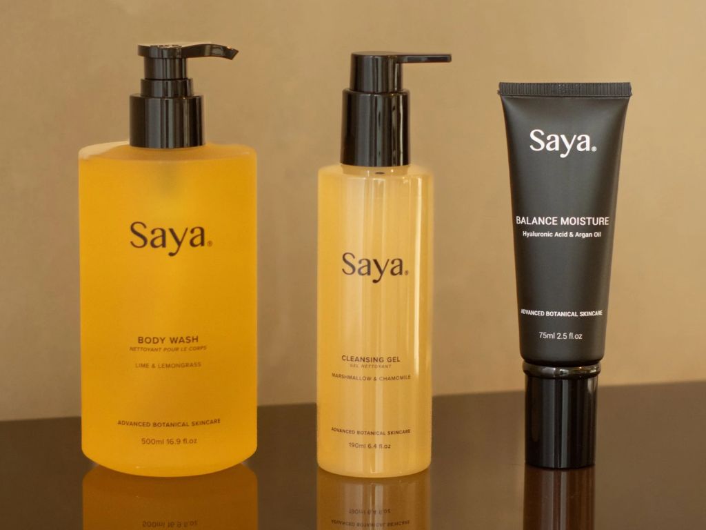 Saya advanced botanical skincare body wash
