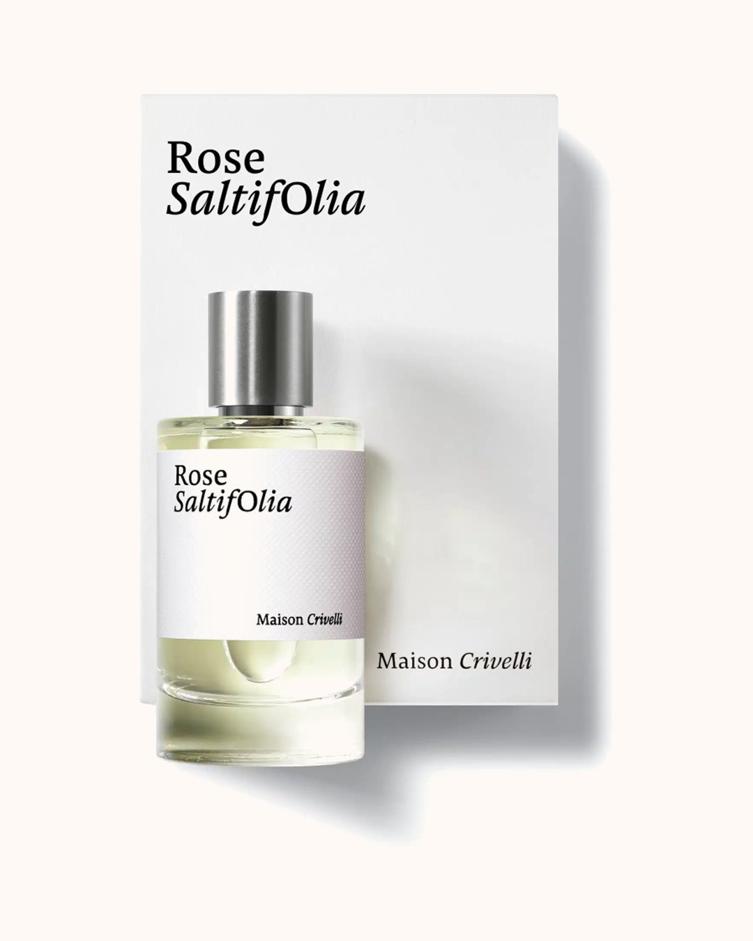 Maison Crivelli Rose Saltifolia, an oceanic rose and seaweed Euro summer perfume