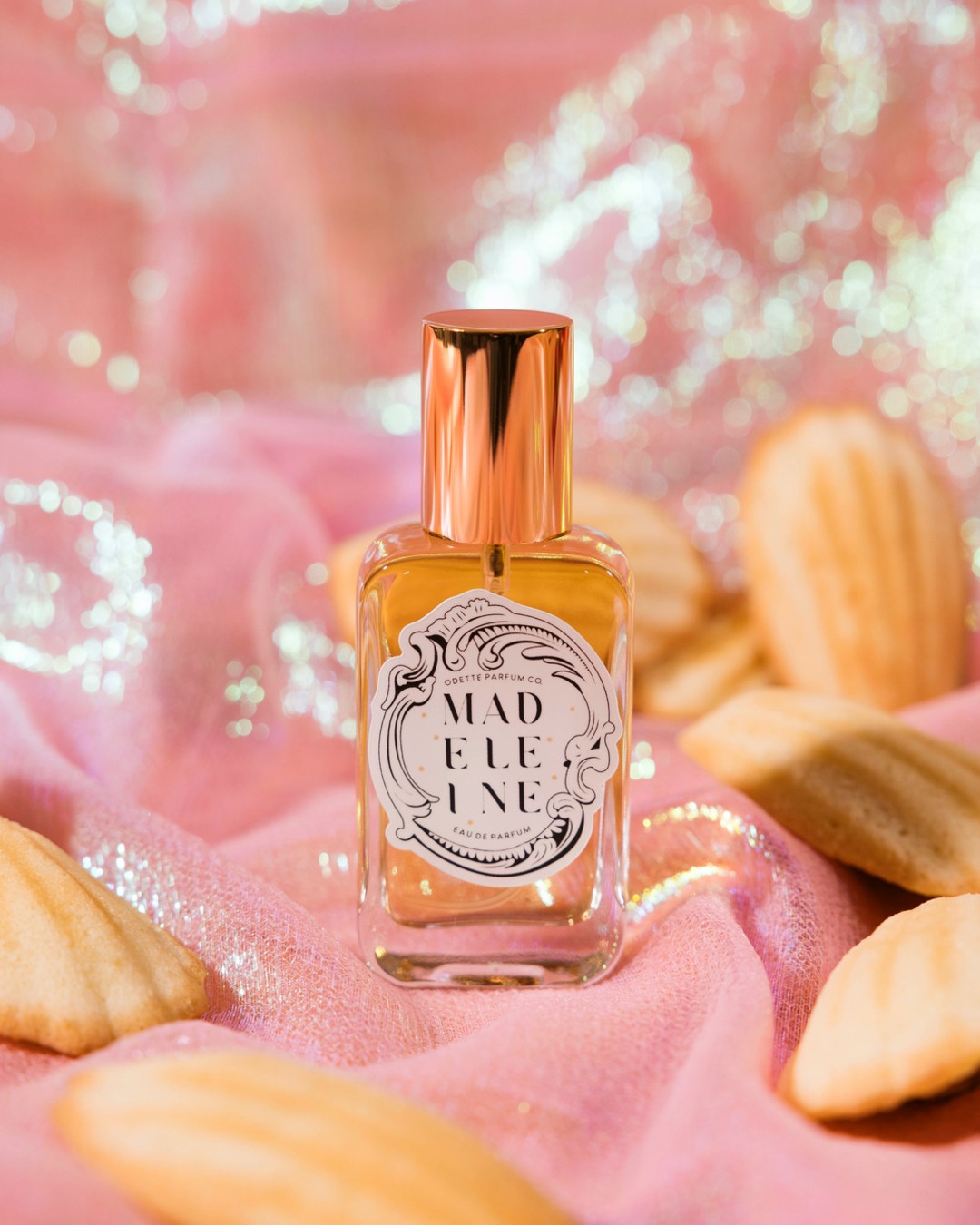 Odette Parfum Co Madeleine, a creamy vanilla and marzipan Euro summer perfume