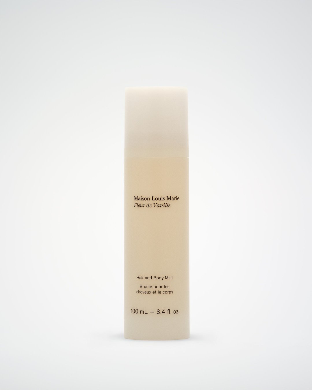 Maison Louis Marie Fleur de Vanille Hair and Body Mist, a fluffy vanilla scent